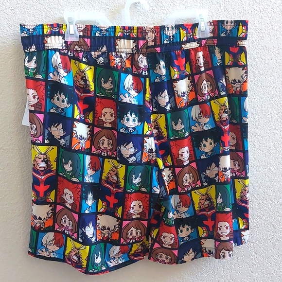 My Hero Acadenia Men's Swim Boardshorts - Picture 10 of 10